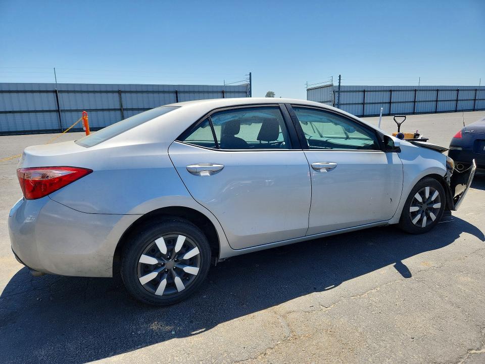 2019 Toyota Corolla VIN 5YFBURHE7KP939978 COPART salvage auction — FRONT END, Ca - Salvage Certificate, sold $1,600 on 2026-07-02 (photo 3)