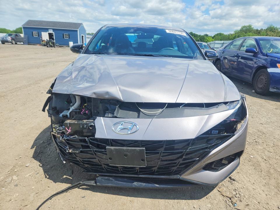 2023 Hyundai VIN KMHLR4AF1PU587210 COPART salvage auction — FRONT END, Ma - Cert Of Title-Salvage, sold $5,800 on 2026-07-08 (photo 5)