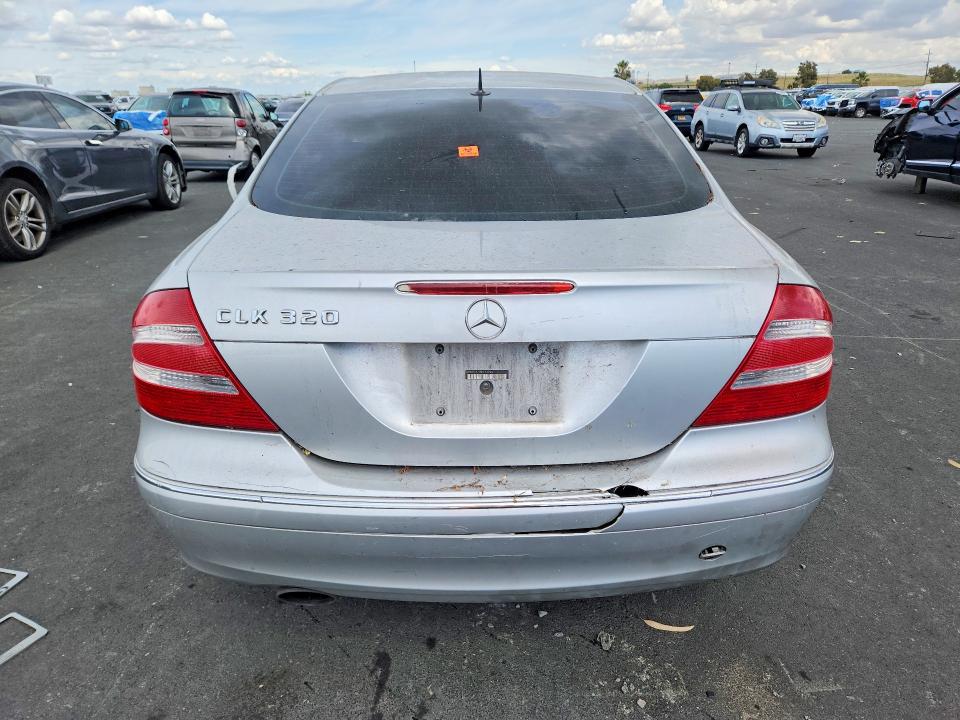 2005 Mercedes-benz Clk-klasse VIN WDBTJ65J15F153794 COPART salvage auction — REAR END, Ca - Dis/Dlr/Exp Only Clean Title, sold $250 on 2026-07-15 (photo 6)