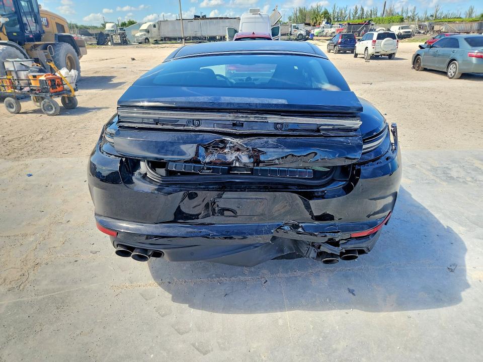 2026 Porsche VIN WP0AA2YA1TL004829 COPART salvage auction — REAR END, Fl - Cert Of Title Slvg Rebuildable, sold $52,000 on 2026-08-06 (photo 6)