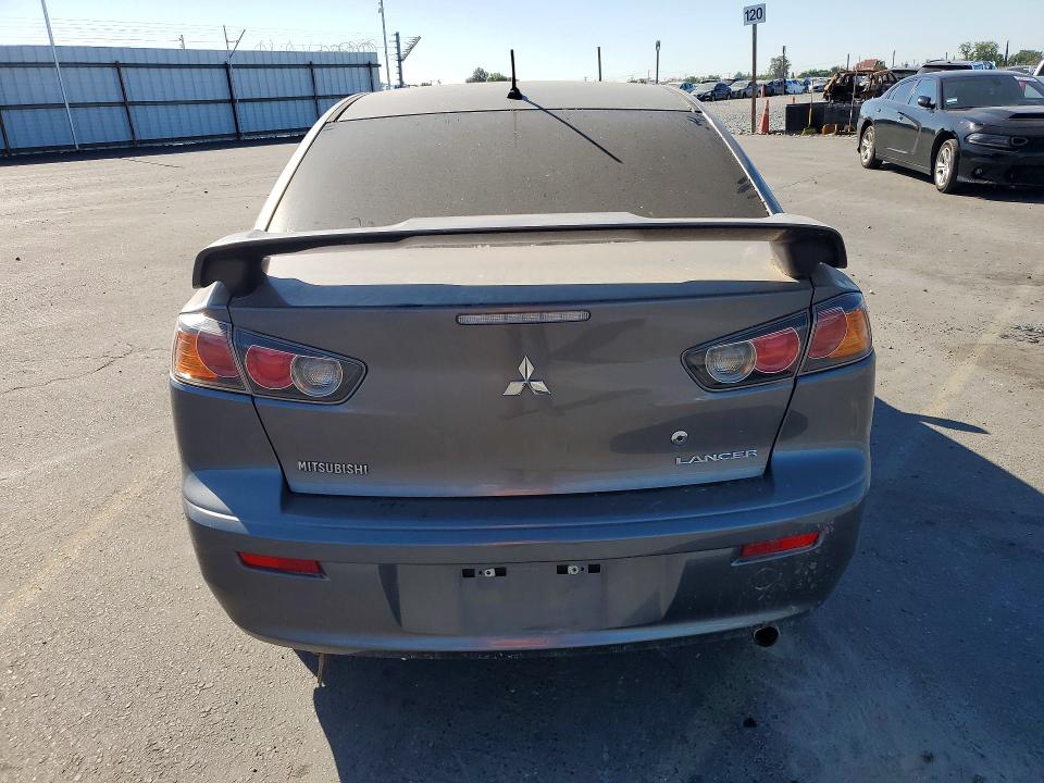 2011 Mitsubishi Lancer VIN JA32U2FU4BU016621 COPART salvage auction — FRONT END, Ca - Salvage Certificate, sold $575 on 2026-07-02 (photo 6)