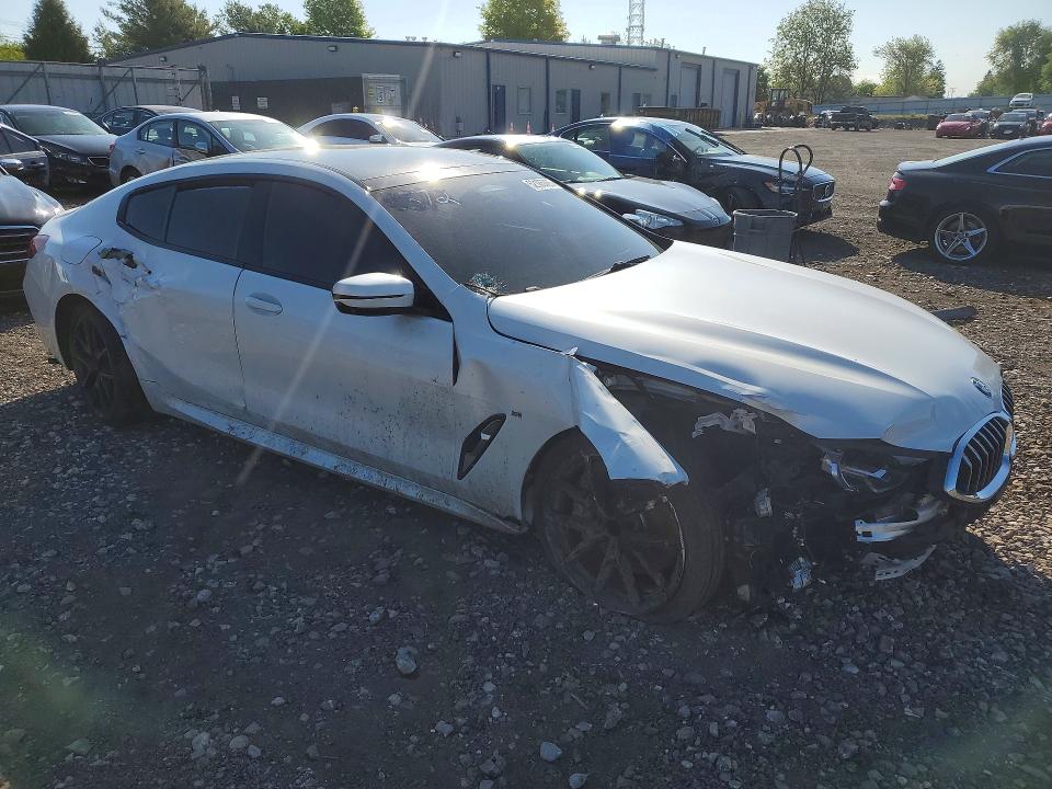 2020 BMW 8er VIN WBAGV2C08LBP44572 COPART salvage auction — SIDE, Md - Cert Of Salvage > 75% Damage, sold $5,700 on 2026-07-27 (photo 4)