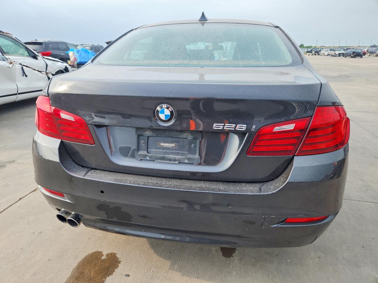 2016 BMW 5 Series VIN WBA5A5C55GD526437 COPART salvage auction — Front End, TX - CERTIFICATE OF TITLE (P), sold $700 on 2026-07-02 (photo 6)