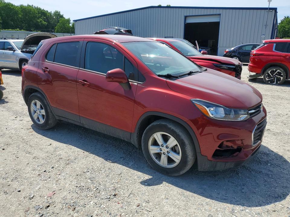 2021 Chevrolet VIN KL7CJKSBXMB339120 COPART salvage auction — FRONT END, Va - Cert Of Title - Salvage, sold $2,550 on 2026-07-28 (photo 4)