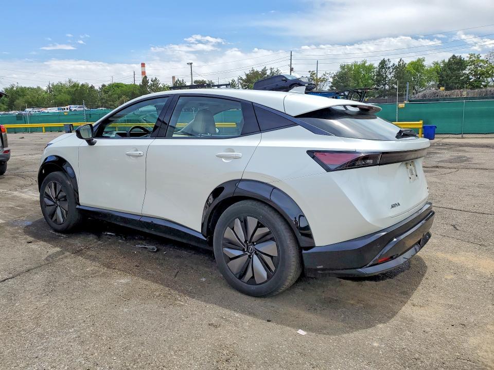 2024 Nissan Ariya VIN JN1CF0BB1RM737954 COPART salvage auction — REAR END, Co - Salvage Title, sold $10,700 on 2026-07-02 (photo 2)