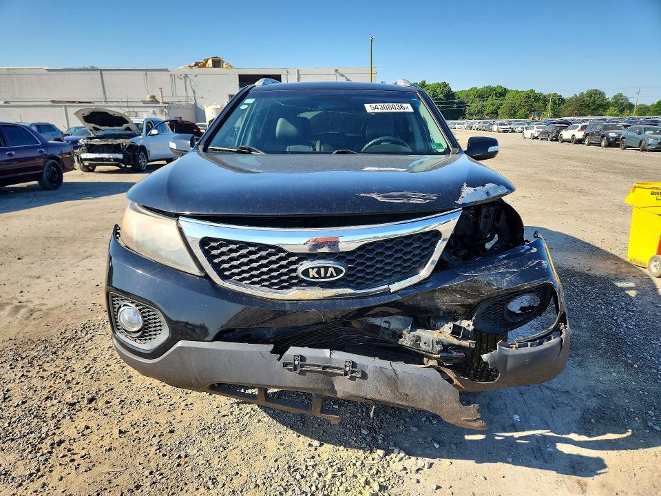 2013 Kia Sorento VIN 5XYKUCA60DG387652 COPART salvage auction — FRONT END, Va - Cert Of Title - Salvage, sold $1,050 on 2026-07-08 (photo 5)