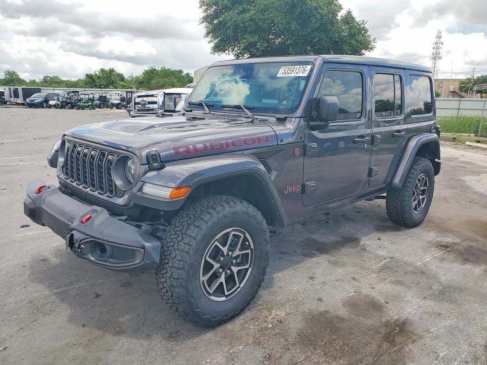2025 Jeep VIN 1C4PJXFG0SW660063 COPART salvage auction — FRONT END, FL - CERT OF TITLE SLVG REBUILDABLE, sold $20,300 on 2026-07-02 (photo 1)