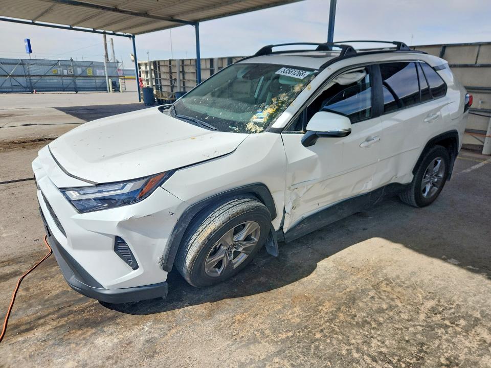2025 Toyota Rav 4 VIN 2T3W1RFV8SW398040 — COPART salvage auction photo