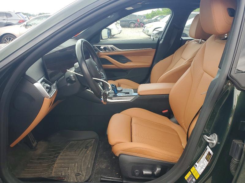 2023 BMW I4 VIN WBY33AW06PFN77994 COPART salvage auction — FRONT END, MO - SALVAGE CERTIFICATE OF TITLE, sold $11,300 on 2026-07-24 (photo 7)
