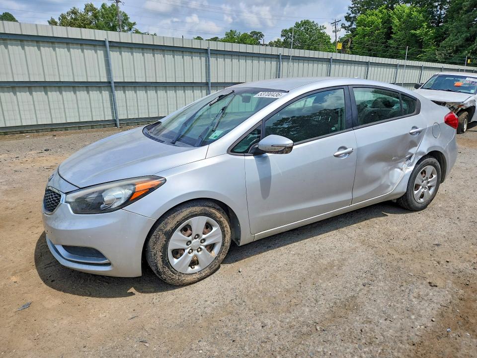 2016 Kia Forte VIN KNAFX4A67G5539564 COPART salvage auction — SIDE, La - Cert Of Title-Salvage, sold $550 on 2026-07-23 (photo 1)