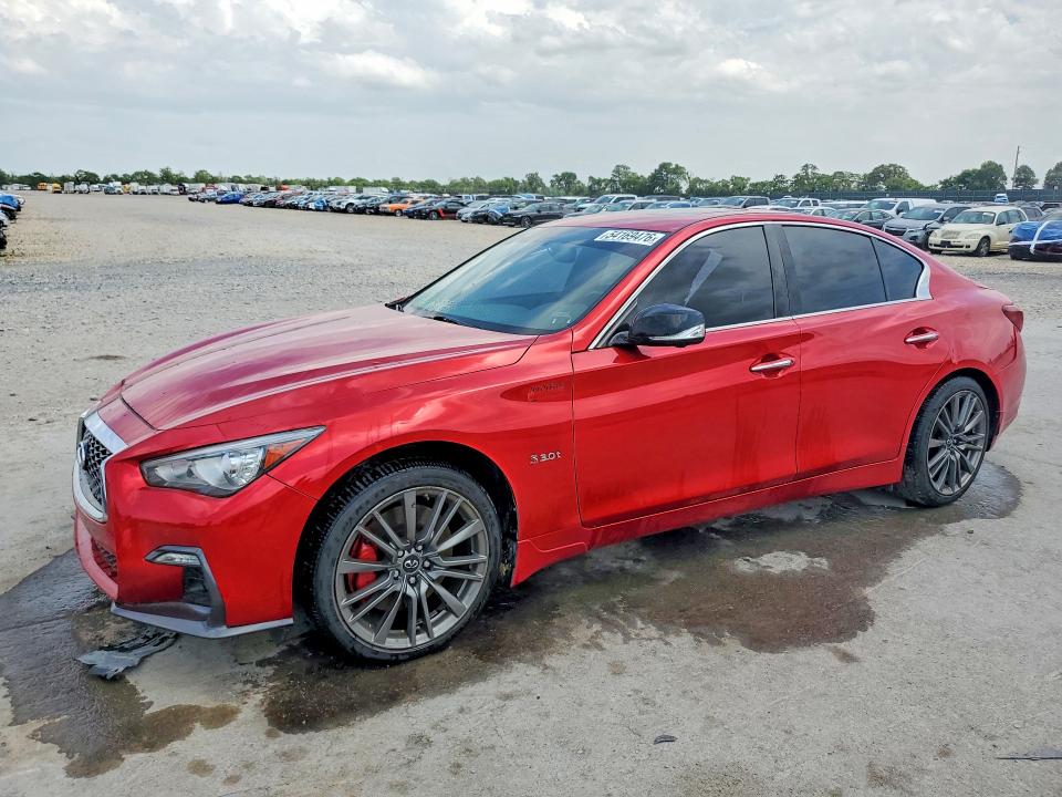 2019 Infiniti VIN JN1FV7AR4KM800767 COPART salvage auction — FRONT END, Mo - Salvage Certificate Of Title, sold $5,700 on 2026-07-06 (photo 1)