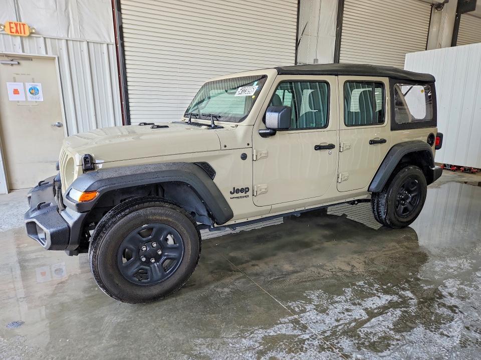 2022 Jeep Wrangler unlimited VIN 1C4HJXDG8NW227103 COPART salvage auction — NORMAL WEAR, MO - CERTIFICATE OF TITLE, sold $22,000 on 2026-07-16 (photo 1)