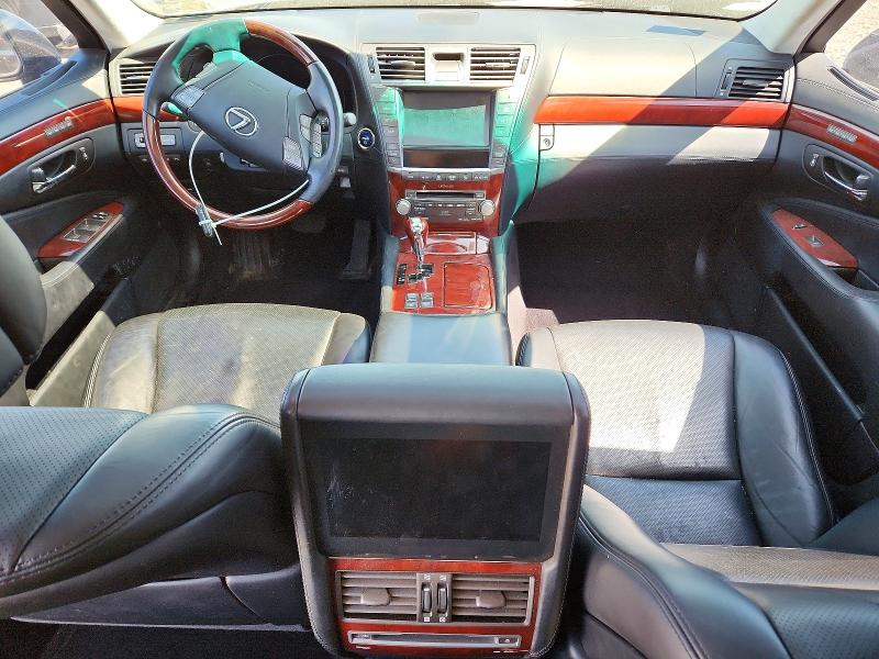 2010 Lexus Ls VIN JTHDU1EF5A5012480 COPART salvage auction — FRONT END, IL - SALVAGE CERTIFICATE, sold $650 on 2026-07-31 (photo 8)