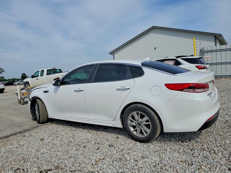 2018 Kia Optima VIN 5XXGT4L32JG201708 COPART salvage auction — FRONT END, Ia - Cert Of Title-Salvage Title, sold $1,700 on 2026-07-10 (photo 2)