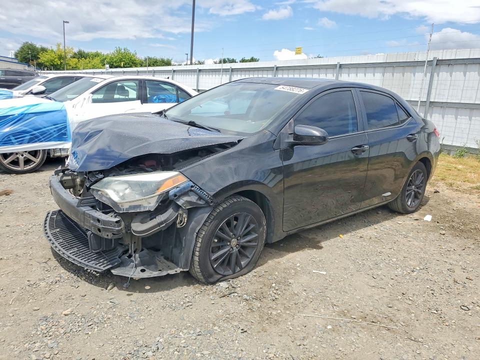 2014 Toyota Corolla VIN 5YFBURHE2EP172884 COPART salvage auction — FRONT END, Id - Salvage Certificate Of Title, sold $1,750 on 2026-07-16 (photo 1)