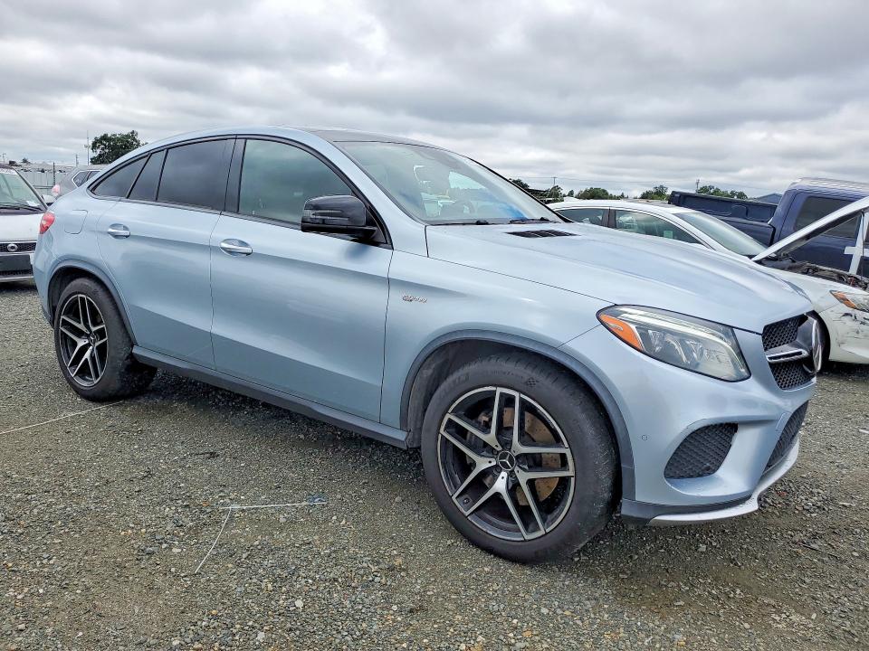 2017 Mercedes-benz Gle class VIN 4JGED6EB3HA067703 COPART salvage auction — MINOR DENT/SCRATCHES, Ca - Dis/Dlr/Exp Only Clean Title (P), sold $23,900 on 2026-07-14 (photo 4)
