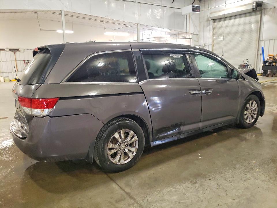 2016 Honda Odyssey VIN 5FNRL5H61GB043634 COPART salvage auction — FRONT END, Mn - Cert Of Title-Salvage, sold $1,300 on 2026-08-03 (photo 3)