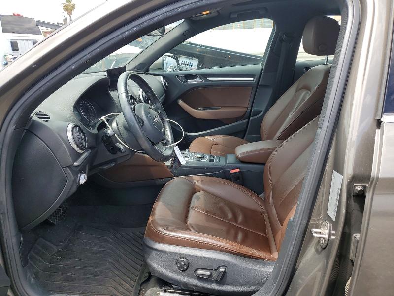 2016 Audi A3 VIN WAUE8GFFXG1040381 COPART salvage auction — SIDE, CA - NON-REPAIRABLE VEHICLE CERT, sold $1,550 on 2026-07-14 (photo 7)