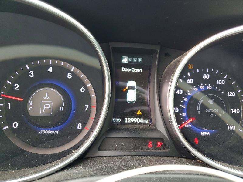 2015 Hyundai Santa fe VIN KM8SN4HFXFU095125 COPART salvage auction — FRONT END, Ks - Cert Of Title-Salvage, sold $2,150 on 2026-07-14 (photo 9)