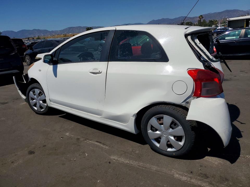 2008 Toyota Yaris VIN JTDJT923785214599 COPART salvage auction — FRONT END, Ca - Salvage Certificate, sold $250 on 2026-07-08 (photo 2)
