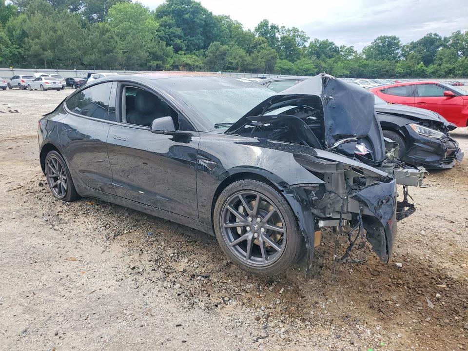 2018 Tesla Model 3 VIN 5YJ3E1EA5JF033035 COPART salvage auction — FRONT END, GA - CERTIFICATE OF TITLE, sold $450 on 2026-07-16 (photo 4)