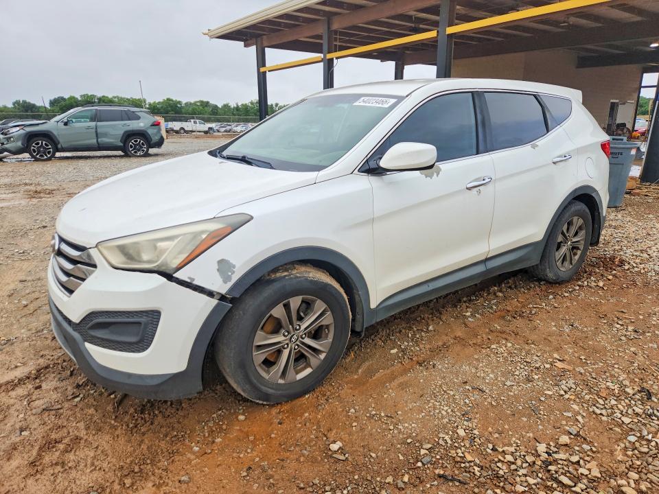 2013 Hyundai Santa fe VIN 5XYZT3LBXDG017272 COPART salvage auction — FRONT END, Mt - Certificate Of Title, sold $1,900 on 2026-07-29 (photo 1)
