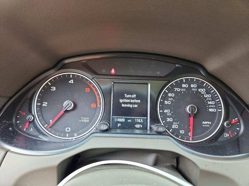 2016 Audi VIN WA1CVAFP0GA049478 COPART salvage auction — FRONT END, Nc - Salvage Certificate Of Title, sold $1,950 on 2026-07-24 (photo 9)