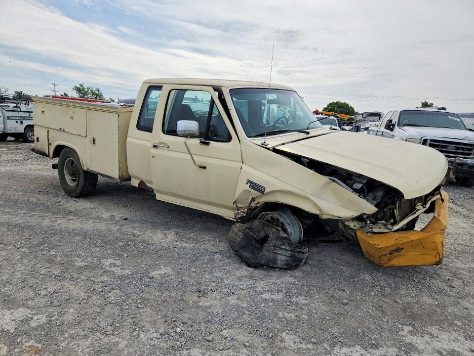 1995 Ford F-250 VIN 1FTHX25F6SKA32658 COPART salvage auction — FRONT END, Tn - Salvage Certificate, sold $350 on 2026-07-08 (photo 4)