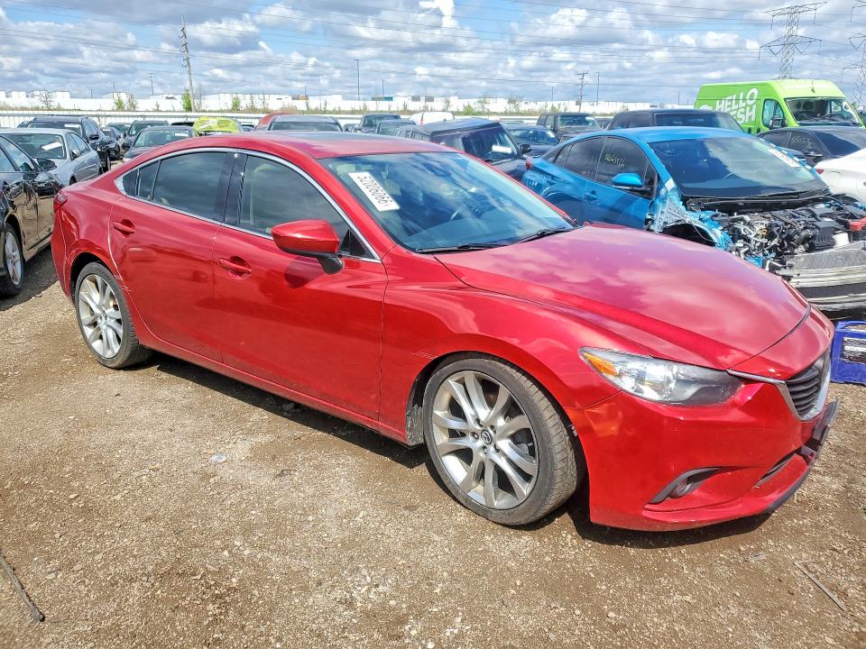 2014 Mazda VIN JM1GJ1W62E1135298 COPART salvage auction — FRONT END, Il - Salvage Certificate, sold $900 on 2026-07-21 (photo 4)