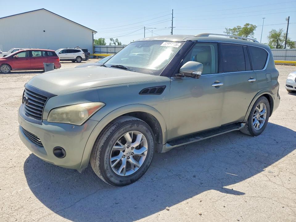 2012 Infiniti Qx56 VIN JN8AZ2NE8C9017174 COPART salvage auction — MECHANICAL, Ia - Certificate Of Title, sold $1,000 on 2026-07-31 (photo 1)