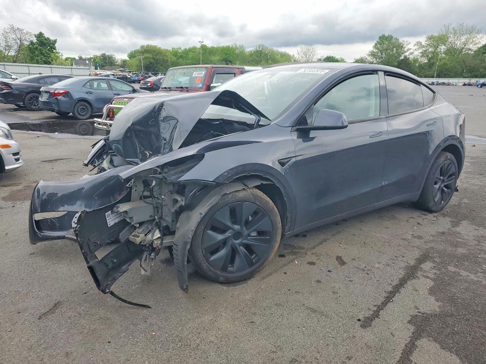 2024 Tesla Model y VIN 7SAYGDEE5RA292480 COPART salvage auction — FRONT END, Nj - Cert Of Title-Salvage, sold $150 on 2026-07-21 (photo 1)