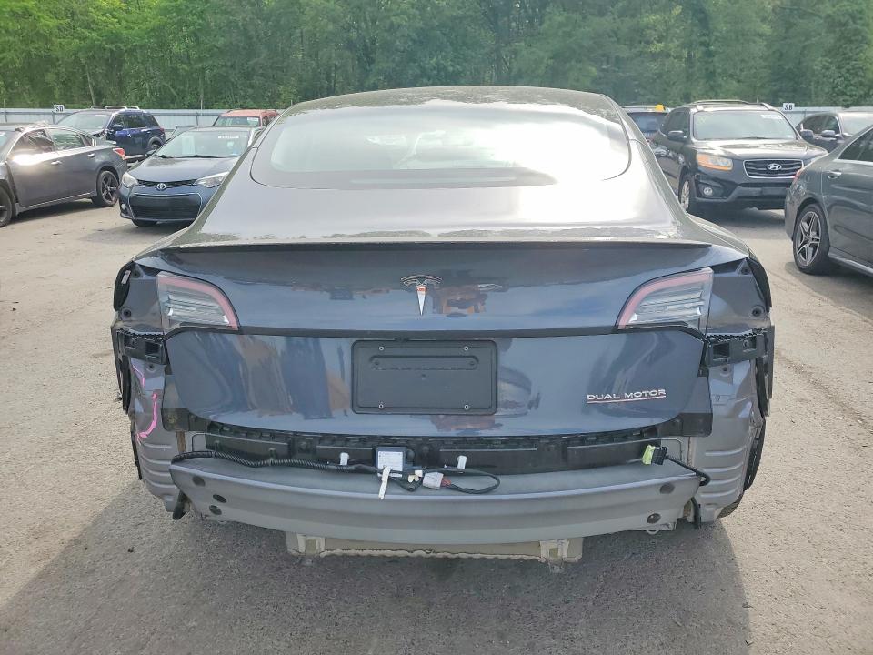 2022 Tesla Model 3 VIN 5YJ3E1EC2NF266314 COPART salvage auction — FRONT END, Nj - Cert Of Title-Salvage, sold $6,300 on 2026-07-21 (photo 6)