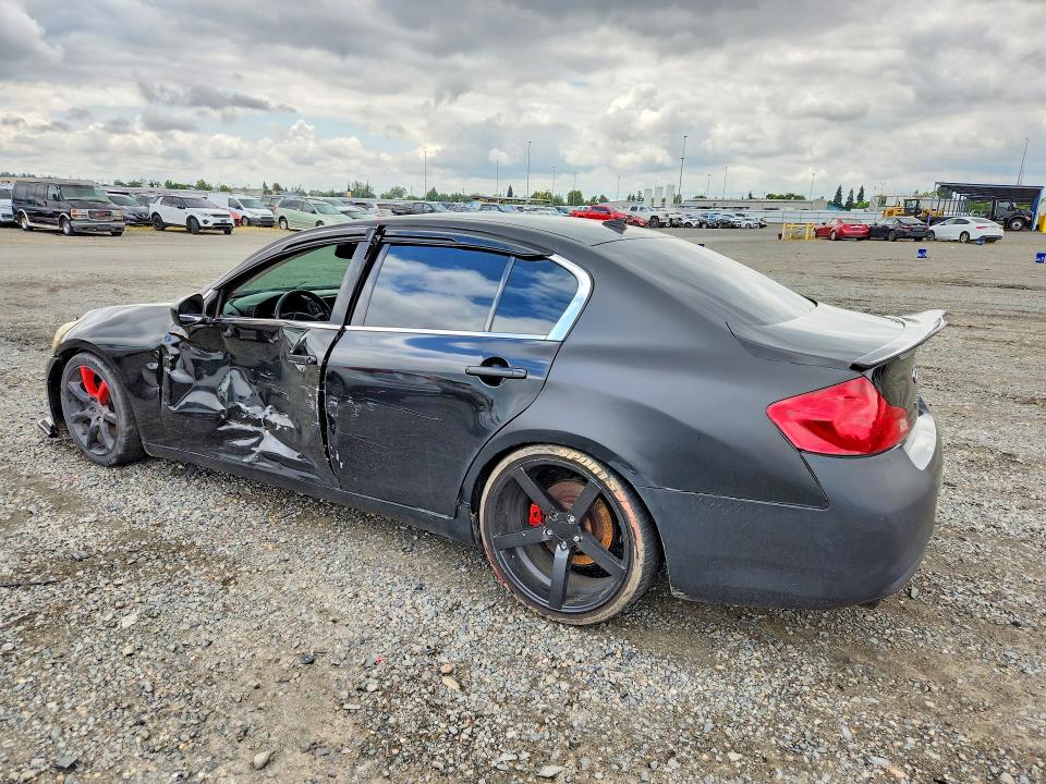 2012 Infiniti G VIN JN1DV6AP9CM810938 COPART salvage auction — SIDE, Ca - Salvage Certificate, sold $750 on 2026-07-07 (photo 2)