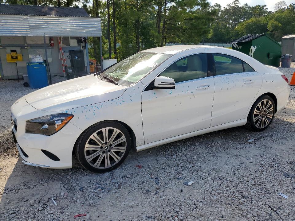 2018 Mercedes-benz Cla-klasse VIN WDDSJ4EB8JN657663 COPART salvage auction — HAIL, Tx - Certificate Of Title, sold $225 on 2026-07-21 (photo 1)