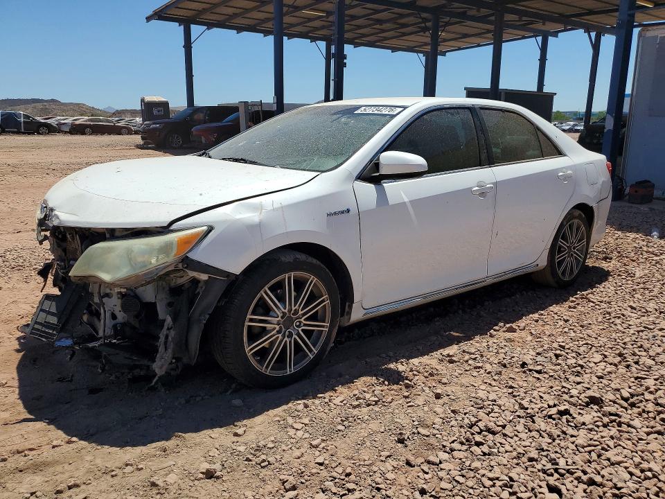 2012 Toyota VIN 4T1BD1FK5CU024590 COPART salvage auction — FRONT END, Az - Cert Of Title - Salvage, sold $650 on 2026-07-02 (photo 1)