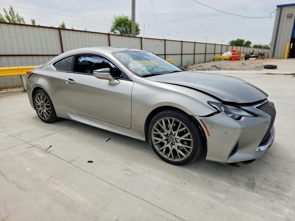 2020 Lexus VIN JTHDZ5BC4L5021810 COPART salvage auction — FRONT END, Tx - Certificate Of Title, sold $175 on 2026-07-24 (photo 4)