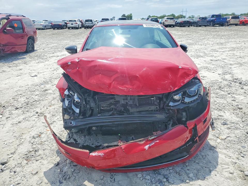 2014 Volkswagen Eos VIN WVWBW8AH8EV002082 COPART salvage auction — FRONT END, Ga - Cert Of Title-Salvage, sold $400 on 2026-07-27 (photo 5)