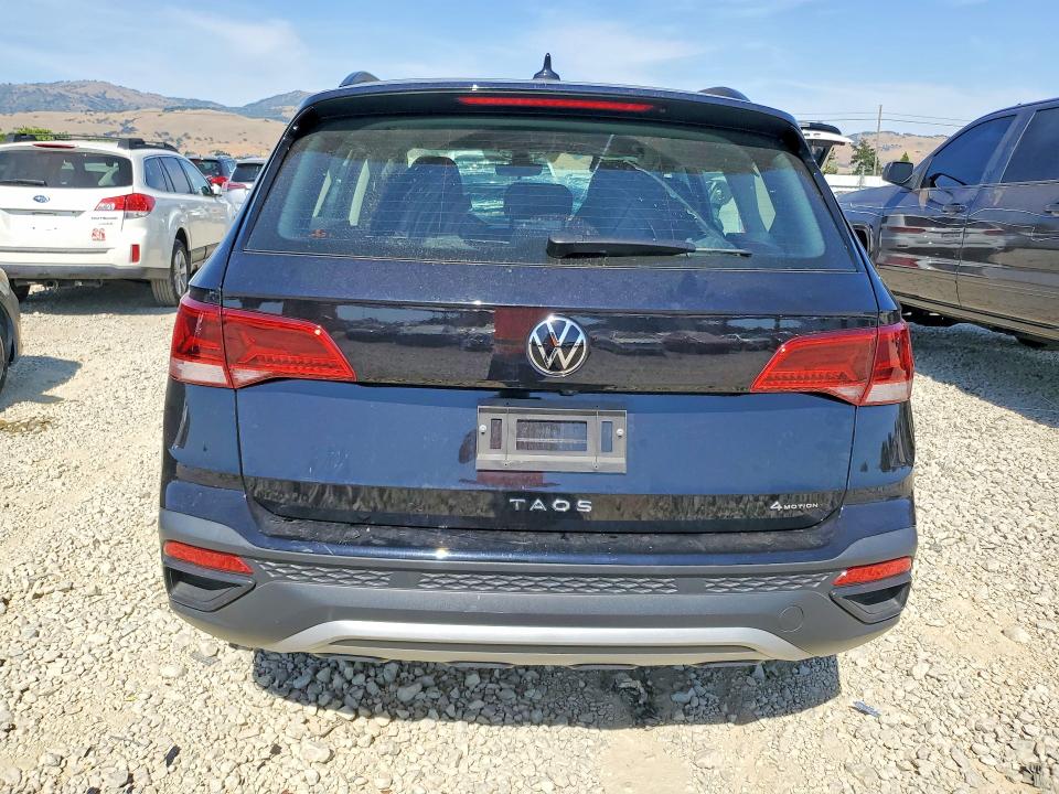 2024 Volkswagen Taos VIN 3VV8X7B29RM015601 COPART salvage auction — FRONT END, Ca - Salvage Certificate, sold $1,250 on 2026-07-09 (photo 6)