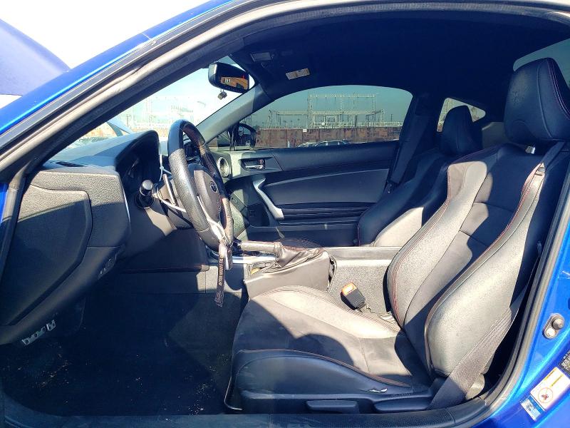2016 Subaru Brz VIN JF1ZCAC11G8602612 COPART salvage auction — FRONT END, Ca - Salvage Certificate, sold $3,000 on 2026-07-15 (photo 7)
