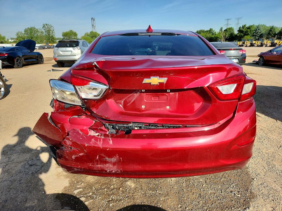 2018 Chevrolet Cruze VIN 1G1BE5SM9J7200299 COPART salvage auction — REAR END, Il - Salvage Certificate, sold $2,400 on 2026-07-09 (photo 6)