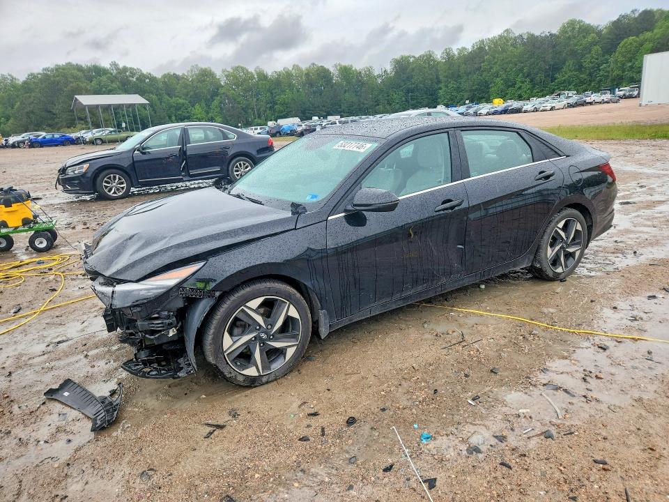 2022 Hyundai Elantra VIN KMHLP4AG5NU340154 COPART salvage auction — FRONT END, Va - Cert Of Title - Salvage, sold $3,400 on 2026-07-06 (photo 1)