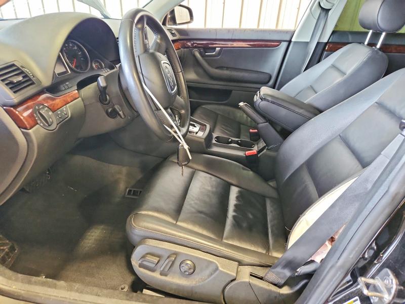 2008 Audi A4 VIN WAUDF78E48A167019 COPART salvage auction — FRONT END, Pa - Certificate Of Salvage, sold $175 on 2026-07-07 (photo 7)