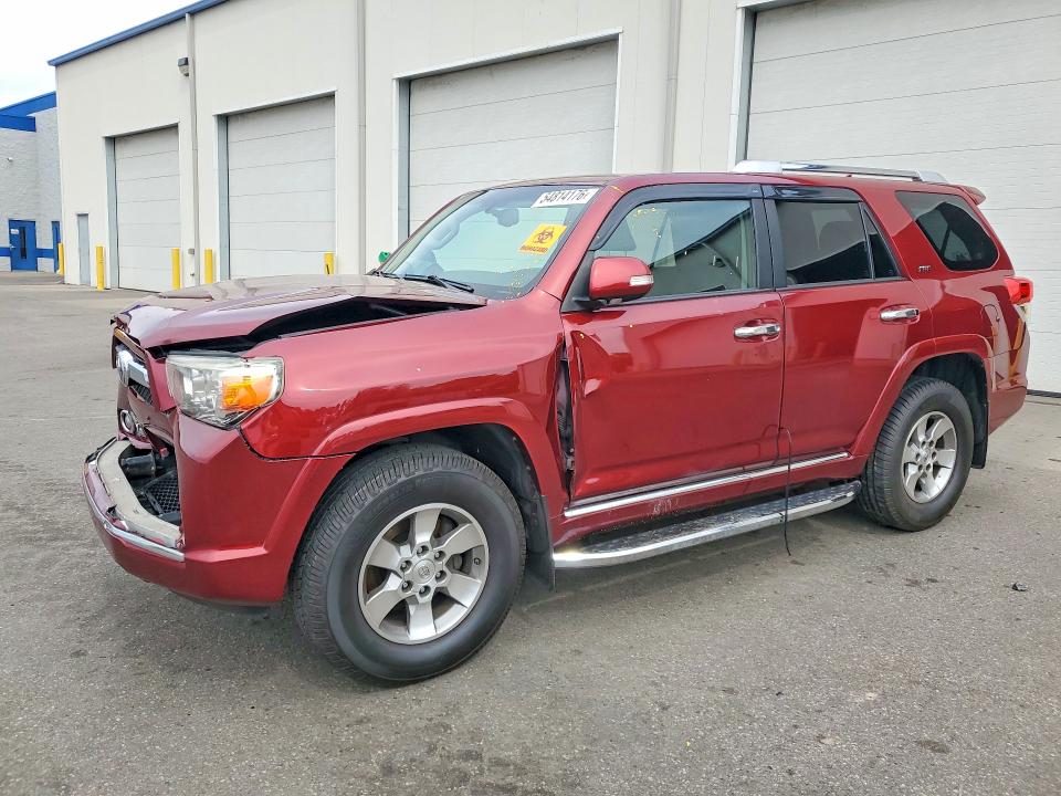 2011 Toyota 4runner VIN JTEBU5JR3B5051095 COPART salvage auction — FRONT END, Mn - Cert Of Title-Salvage, sold $4,800 on 2026-07-09 (photo 1)