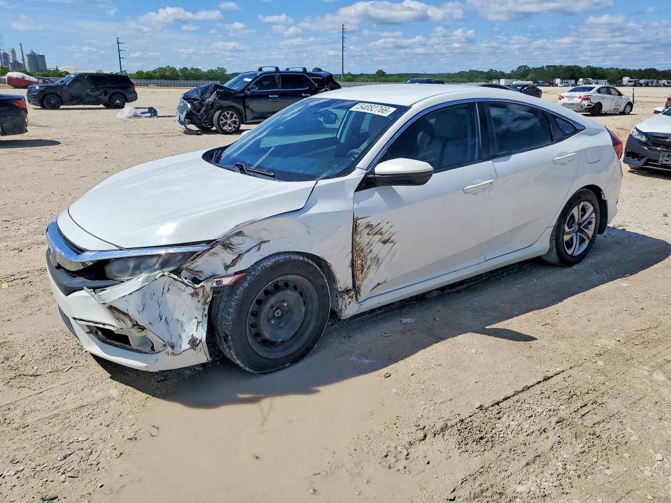 2016 Honda Civic VIN 19XFC2F52GE092357 COPART salvage auction — FRONT END, Tx - Salvage Vehicle Title, sold $2,400 on 2026-07-09 (photo 1)