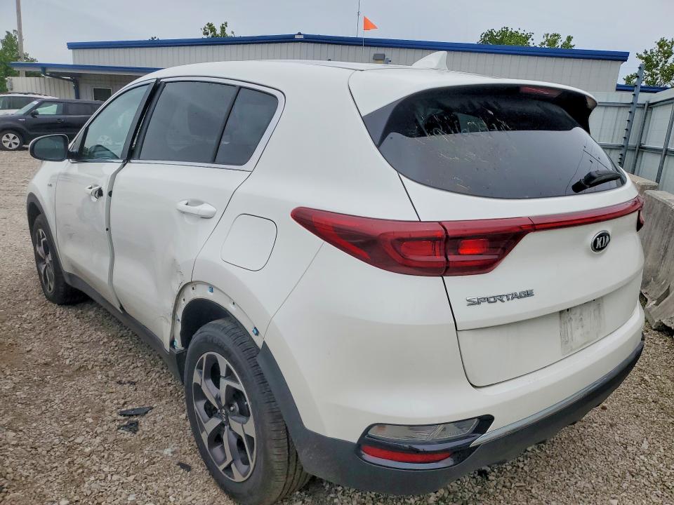 2021 Kia Sportage VIN KNDPMCAC8M7938452 COPART salvage auction — SIDE, MO - SALVAGE CERTIFICATE OF TITLE, sold $175 on 2026-07-28 (photo 2)