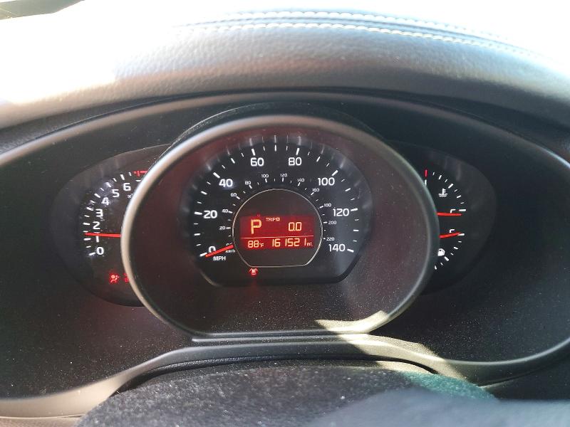 2016 Kia Soul VIN KNDJP3A50G7337037 COPART salvage auction — FRONT END, Md - Cert Of Salvage > 75% Damage, sold $375 on 2026-07-04 (photo 9)