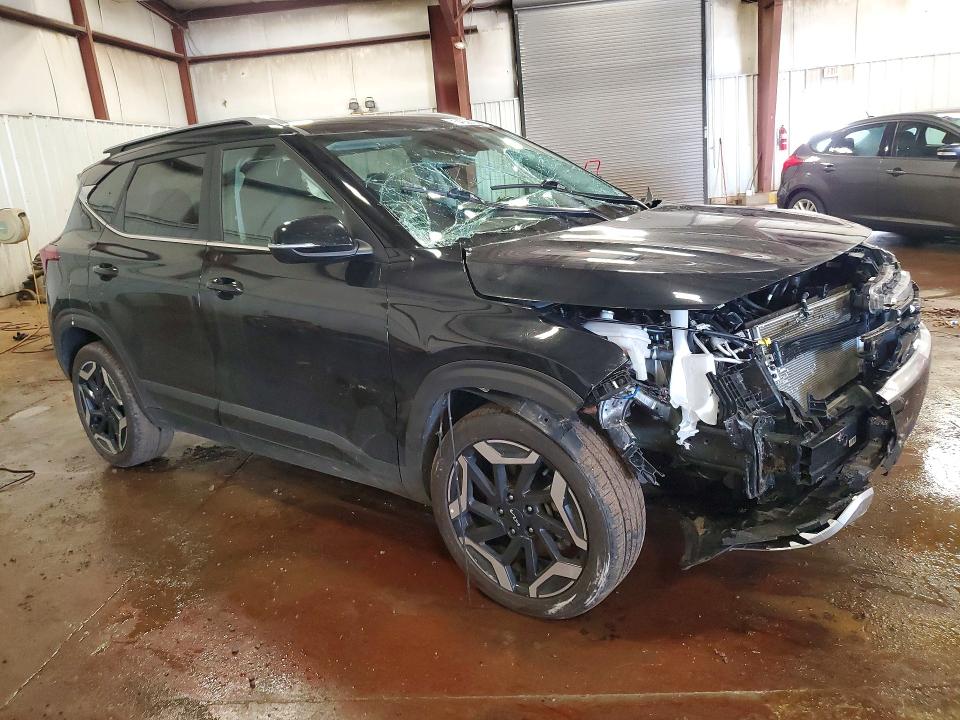 2024 Kia Seltos VIN KNDETCA71R7504667 COPART salvage auction — FRONT END, Mi - Cert Of Title-Salvage Vehicle, sold $5,000 on 2026-07-06 (photo 4)