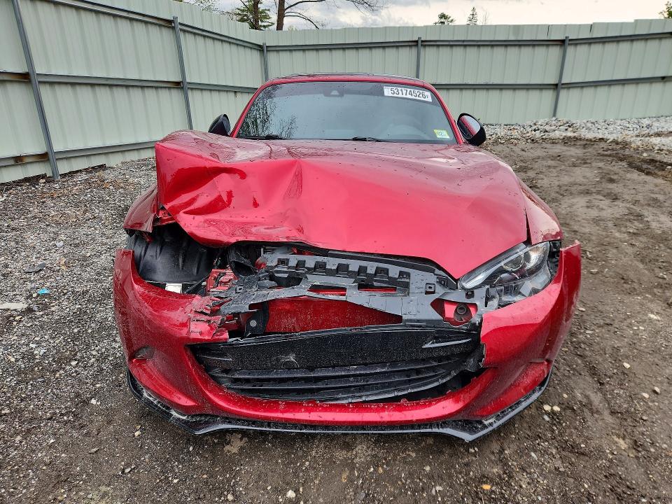 2023 Mazda Mx-5 VIN JM1NDAL7XP0556514 COPART salvage auction — FRONT END, Vt - Cert Of Title-Salvage Vehicle, sold $8,600 on 2026-07-20 (photo 5)