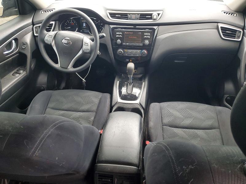2016 Nissan Rogue VIN JN8AT2MV2GW139202 COPART salvage auction — REAR END, Mo - Salvage Certificate Of Title, sold $2,150 on 2026-07-24 (photo 8)