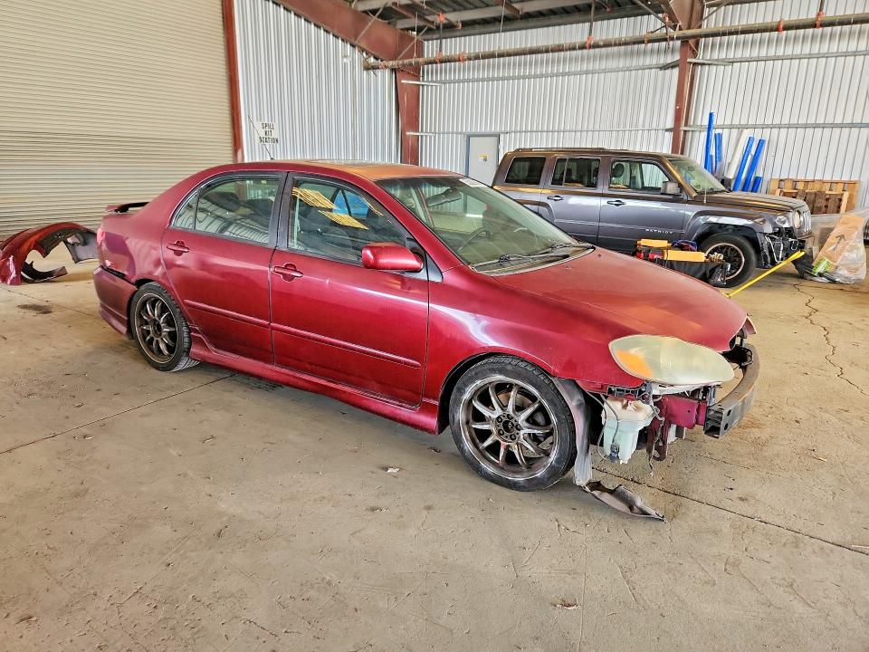 2006 Toyota VIN 2T1BY30EX6C550884 COPART salvage auction — FRONT END, Ca - Salvage Certificate, sold $1,200 on 2026-07-02 (photo 4)